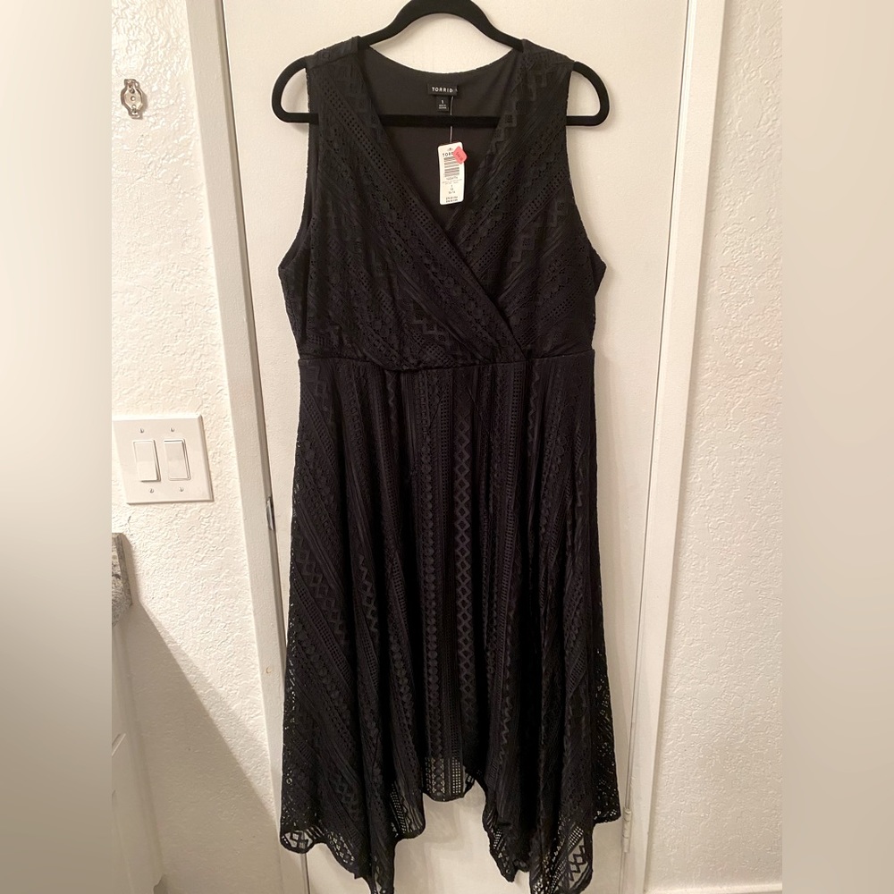 Black Torrid black dress